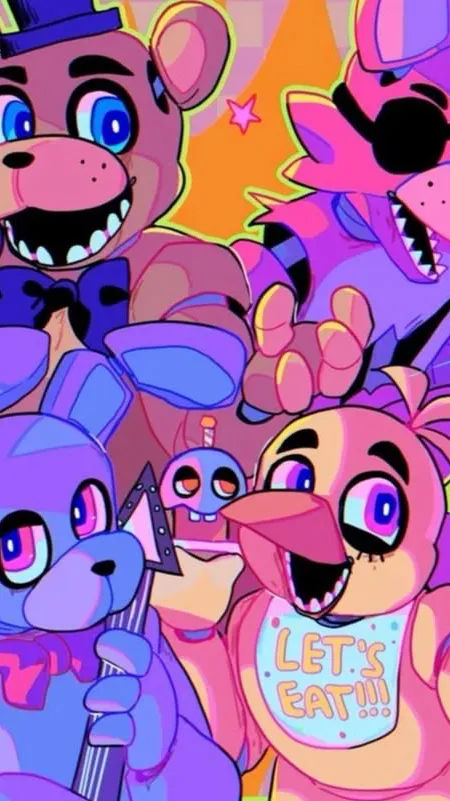 ai character: Fnaf background