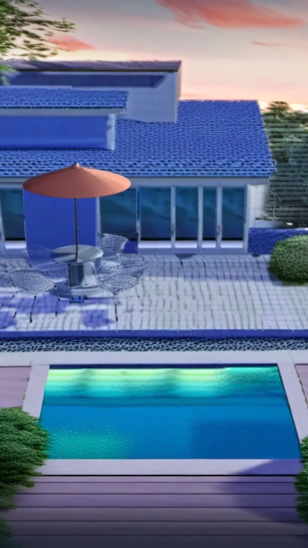 ai character: Pool  background