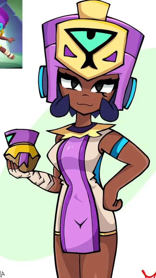 ai character: NAJIA background