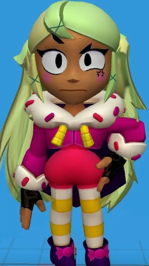 ai character: Mandy  background