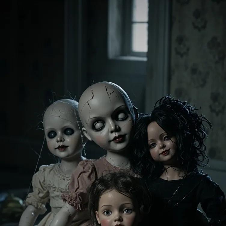 chat with ai character: Haunted dolls