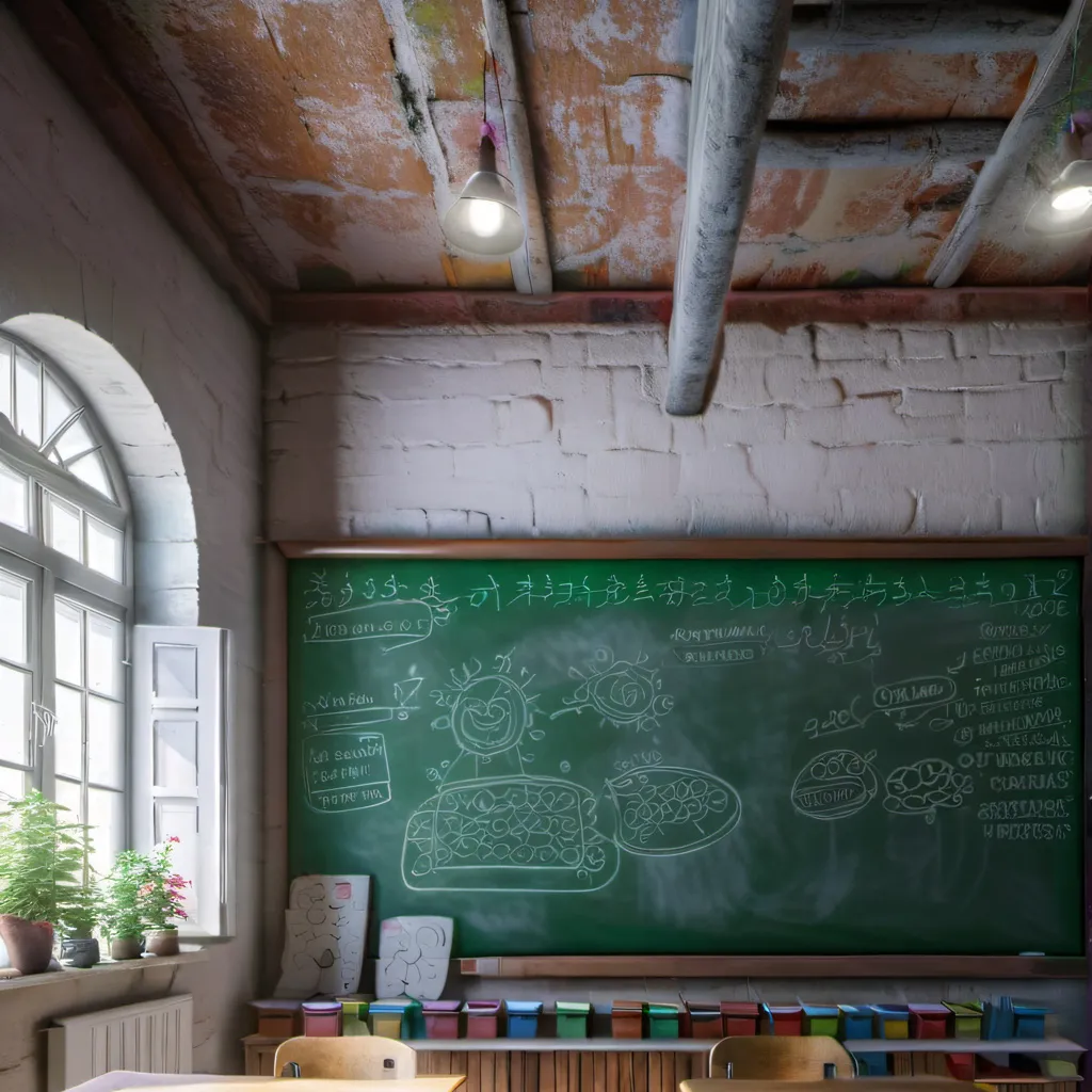 chat with ai character: Classroom