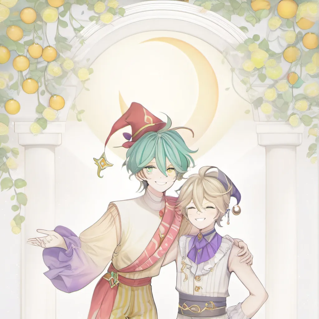 chat with ai character: sun and moondrop 