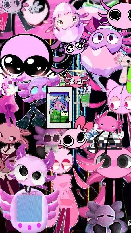 ai character: 👾🩷 KinitoPet🩷👾 background