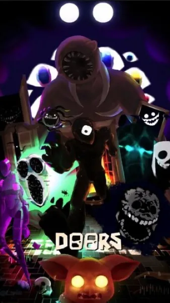 ai character: Doors (Library) background