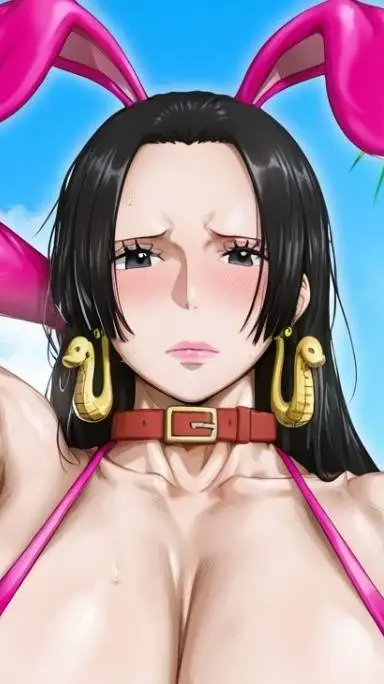 ai character: boa Hancock  background