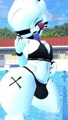 ai character: Marie femboy  background