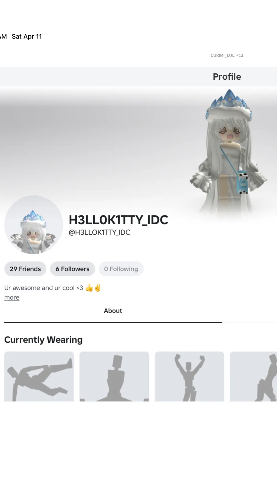 ai character: My sis!!! background