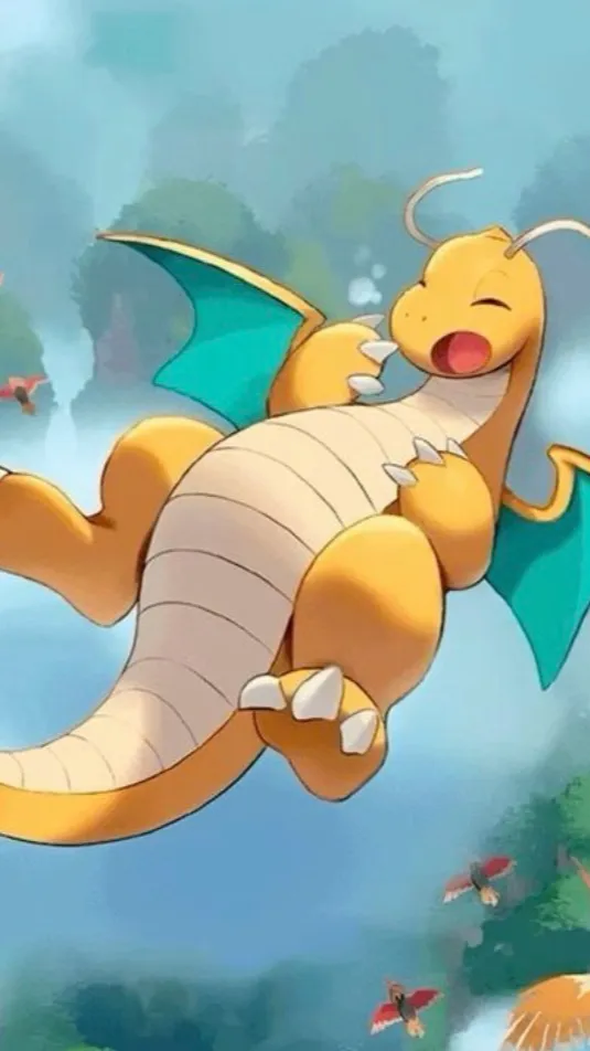 ai character: Dragonite background