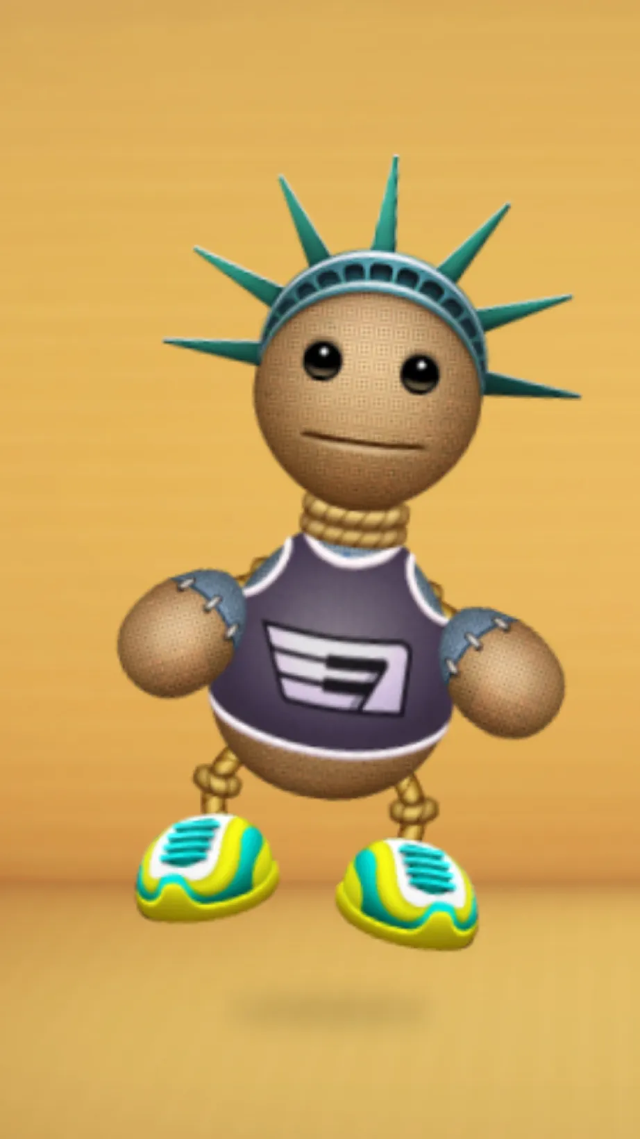 ai character: Kick The Buddy￼ background