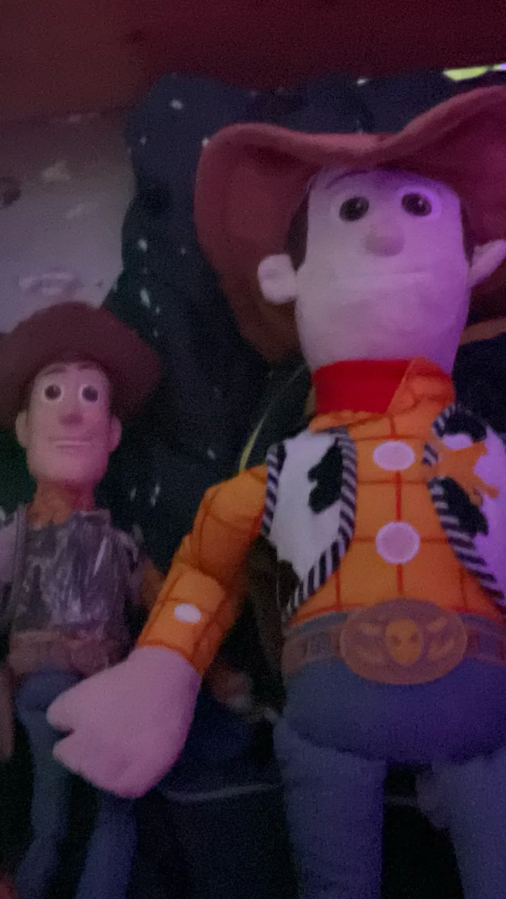 ai character: Woody  background
