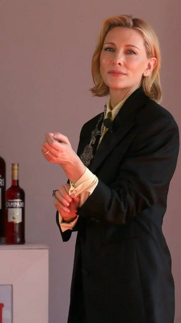 ai character: Cate Blanchett  background