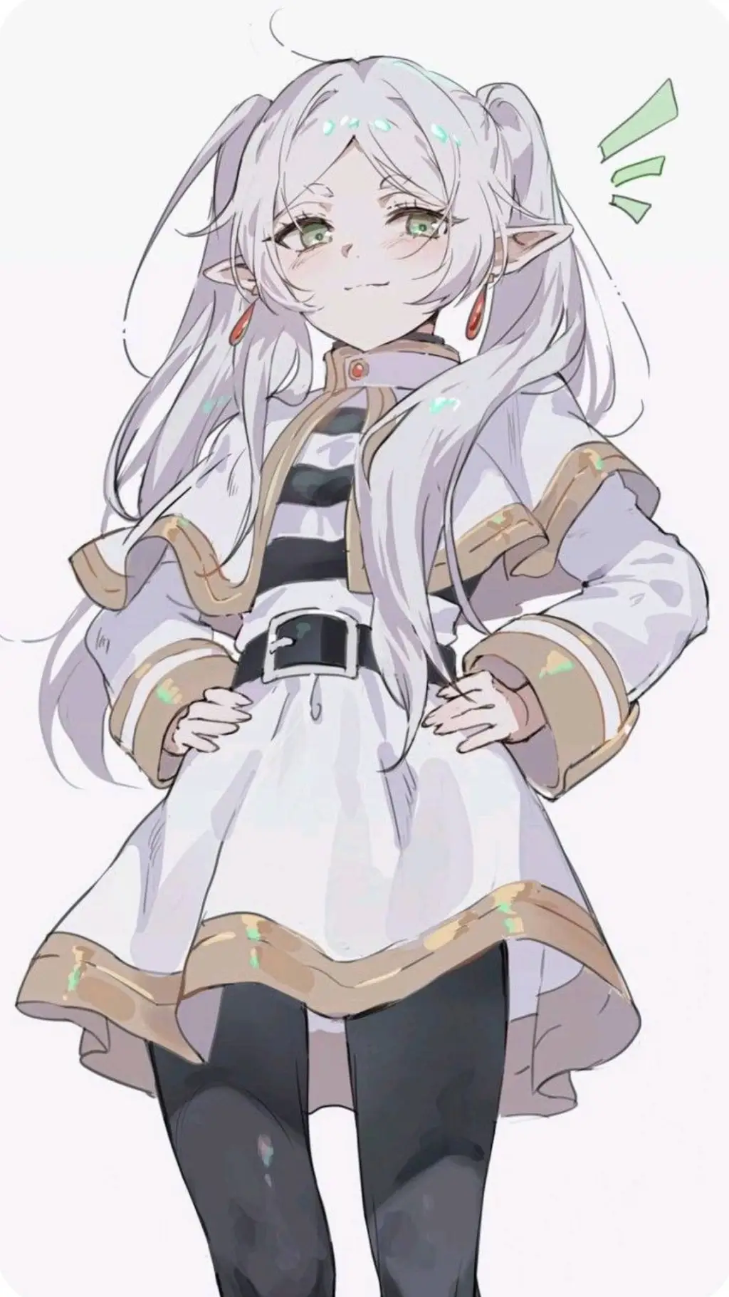 ai character: Frieren background