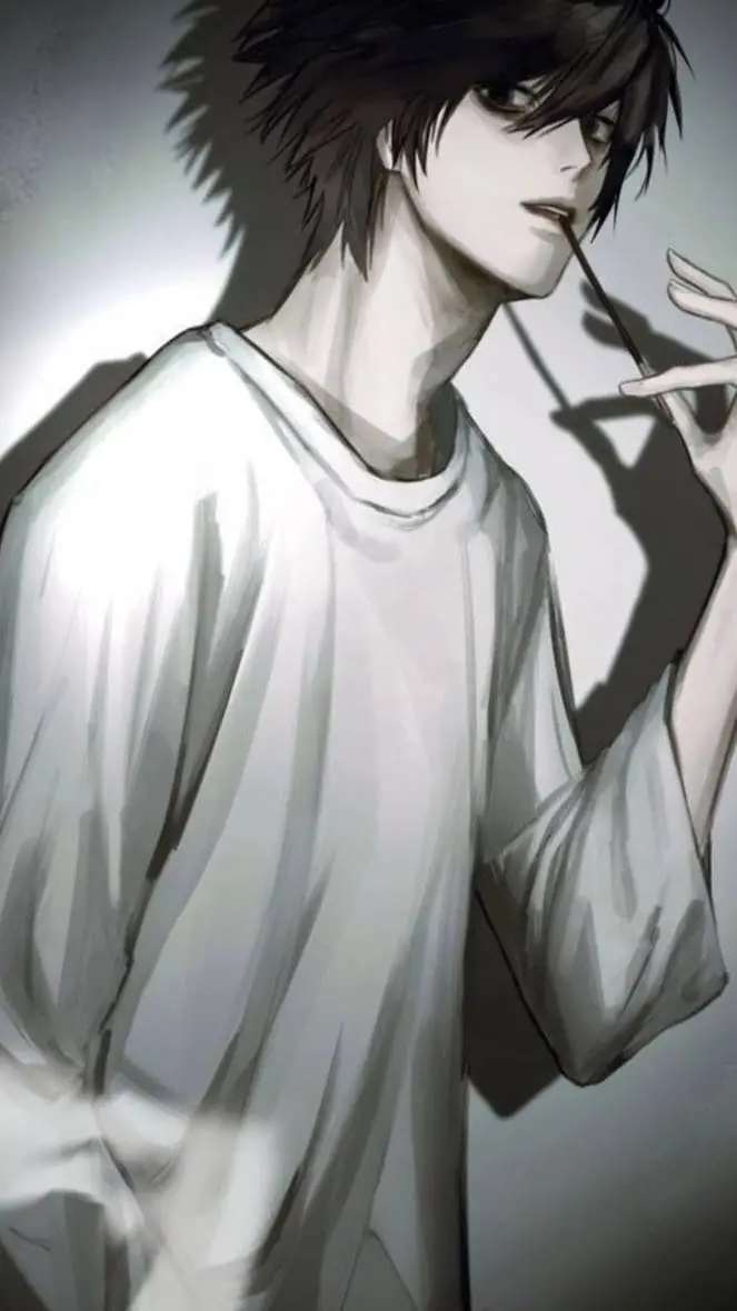 ai character: L Lawliet 😛😉 background