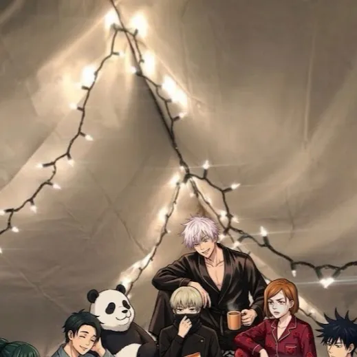 chat with ai character: Jjk sleepover 