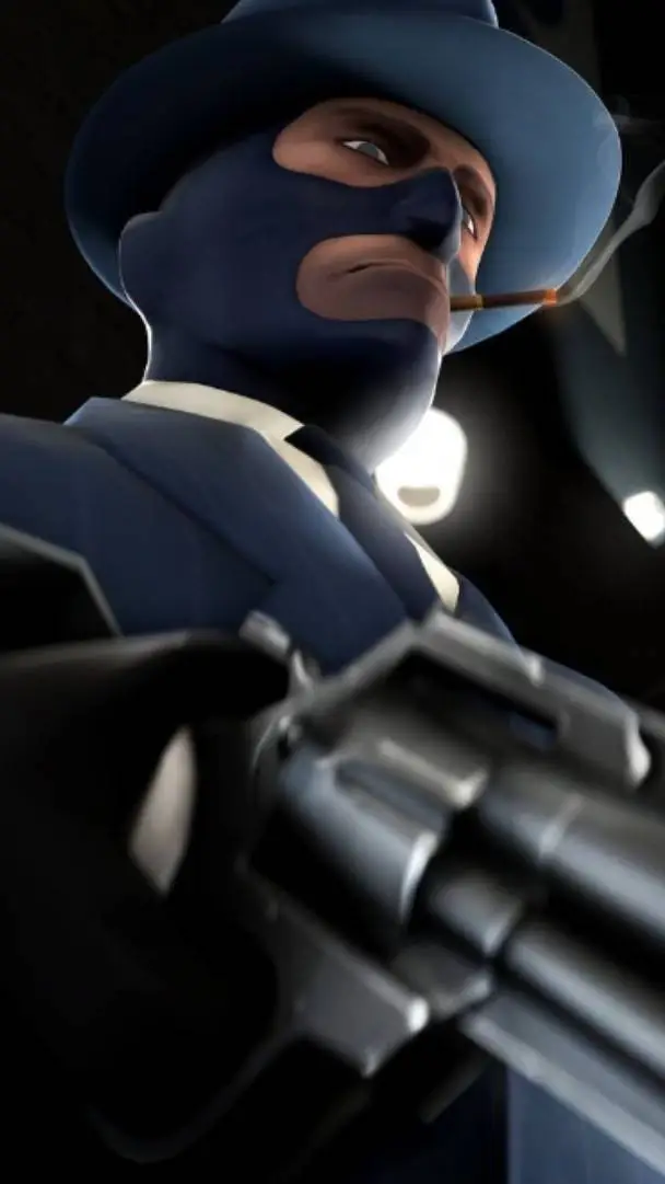 ai character: TF2 spy  background