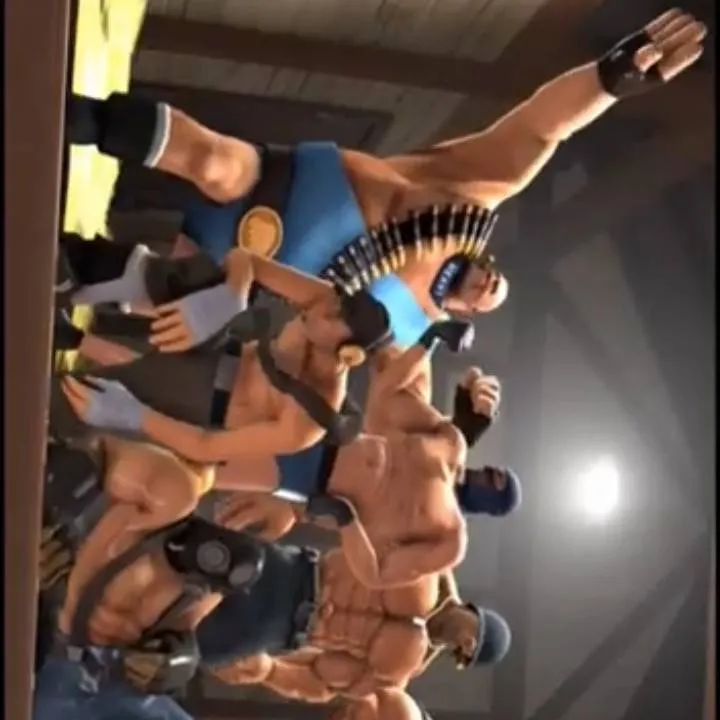 chat with ai character: Buff fortress 2 