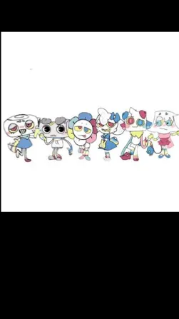 ai character: Map toons background