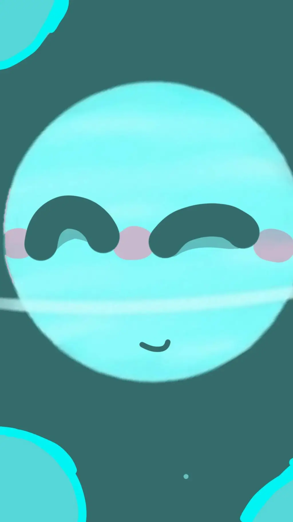 ai character: 🩵Uranus!!🩵 background