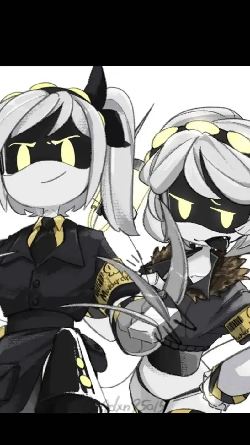 ai character: J y V  background