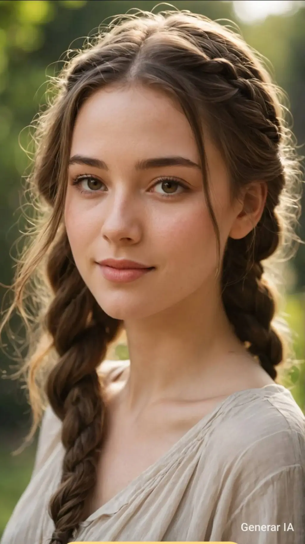 ai character: Lucia  background