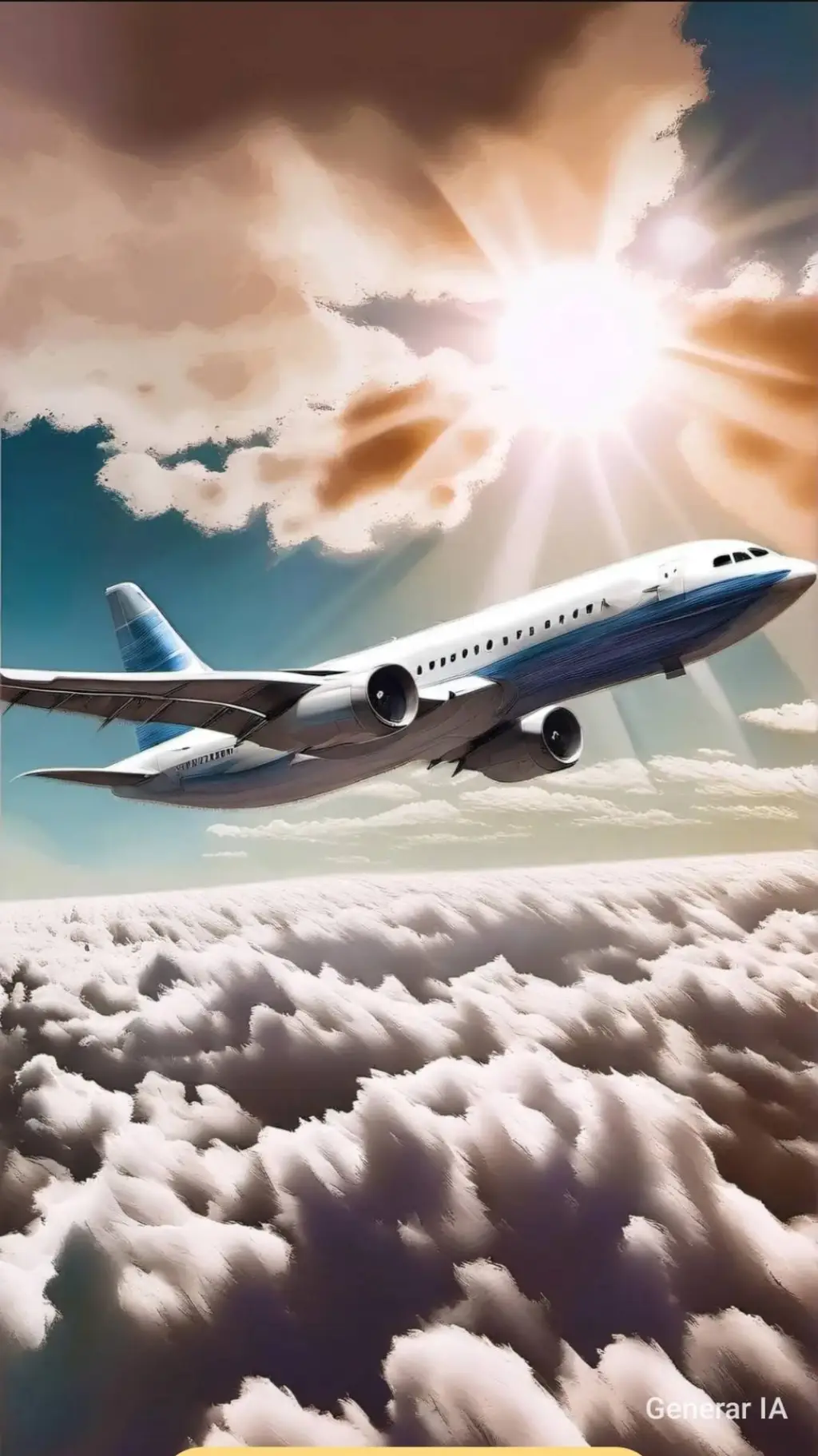ai character: Avión a Bolivia  background