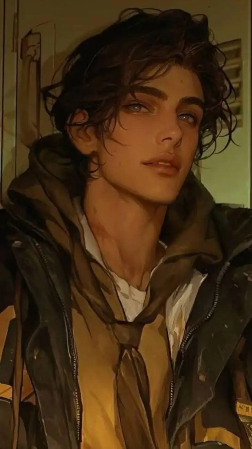 ai character: Lake background