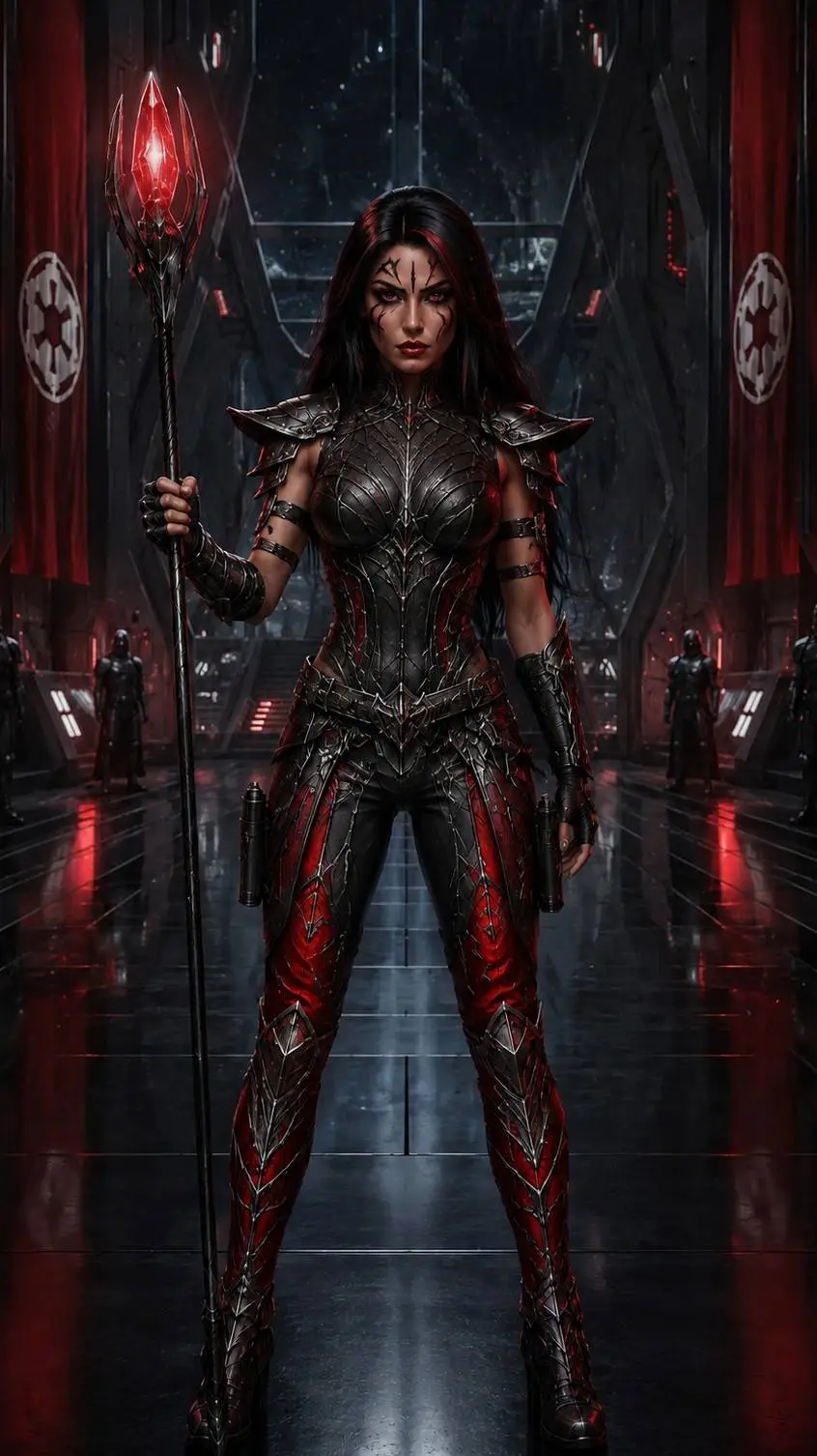 ai character: Crimson Marshall background