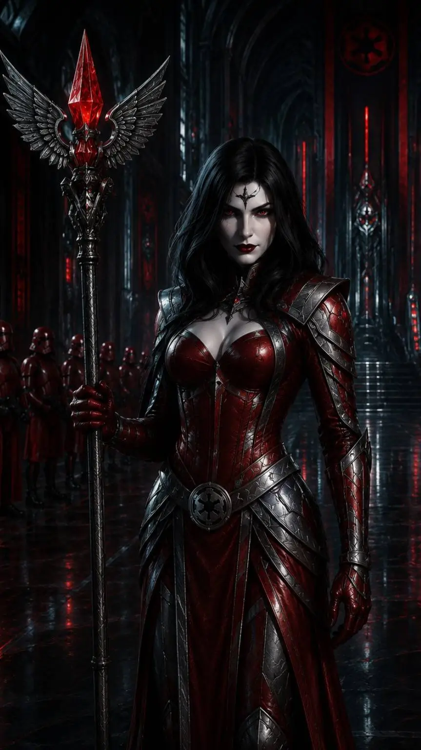 ai character: Selene background