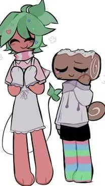 ai character: Sprout and Cosmo background