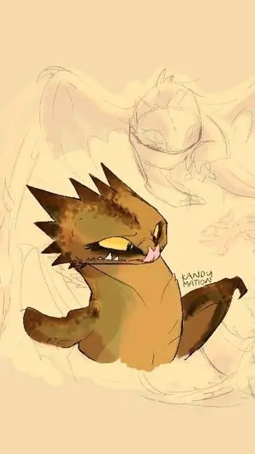 ai character: Httyd but background