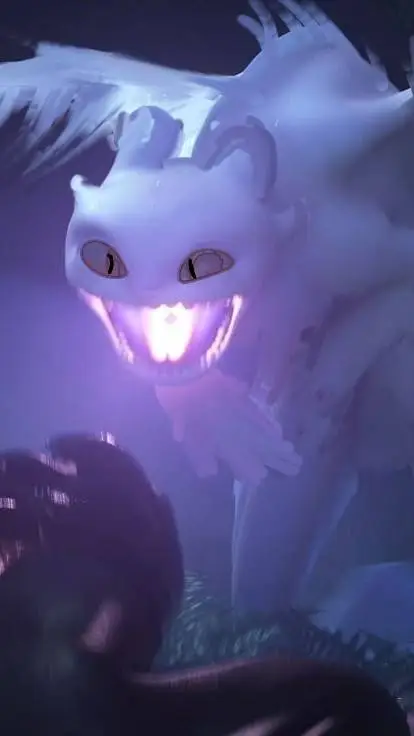 ai character: httyd but background