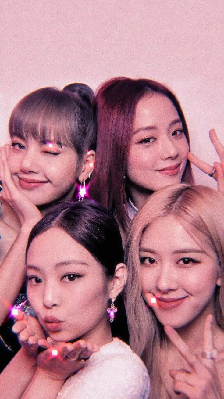 ai character: BLACKPINK background
