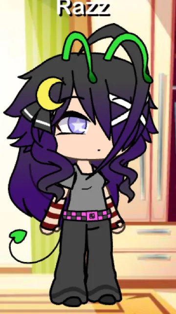 ai character: Razz background