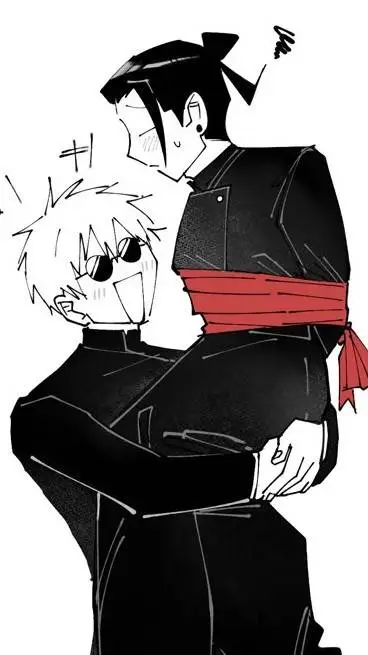 ai character: gojo x geto background