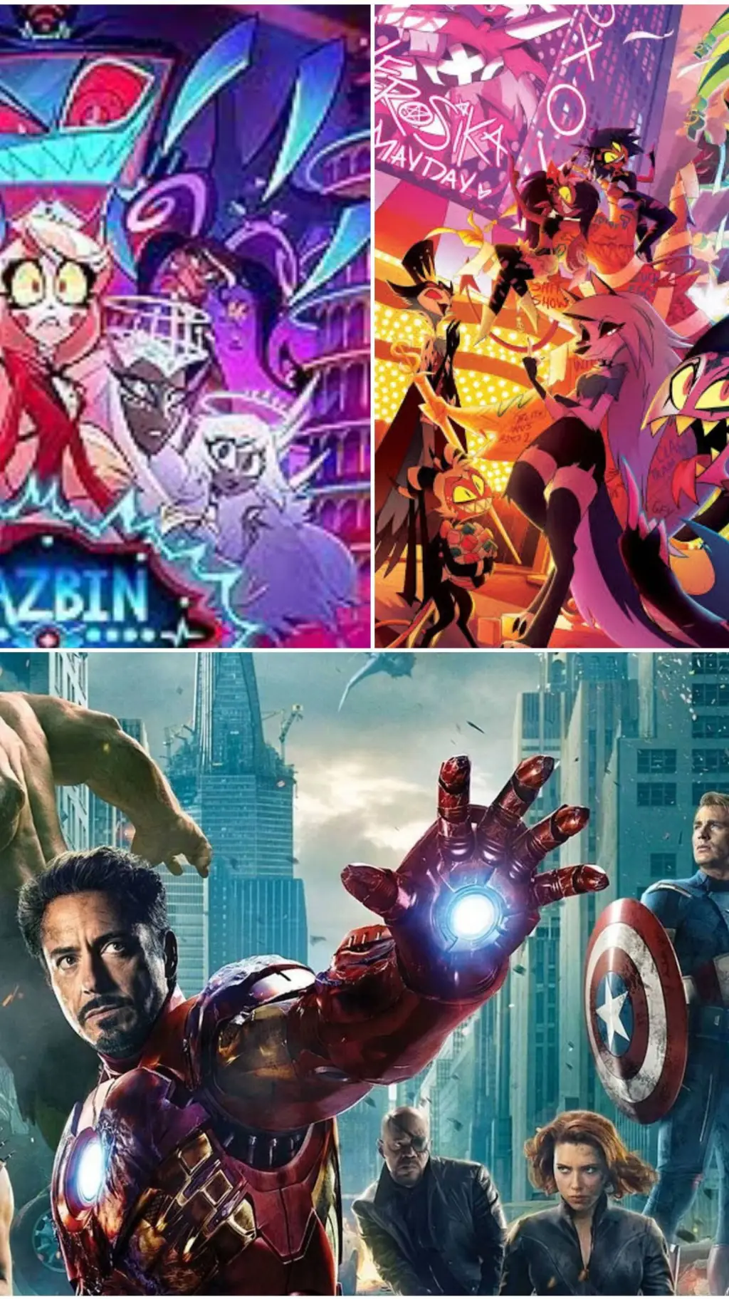 ai character: Hb×Hh×Avengers  background