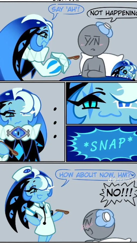 ai character: Shadowmilk cookie background