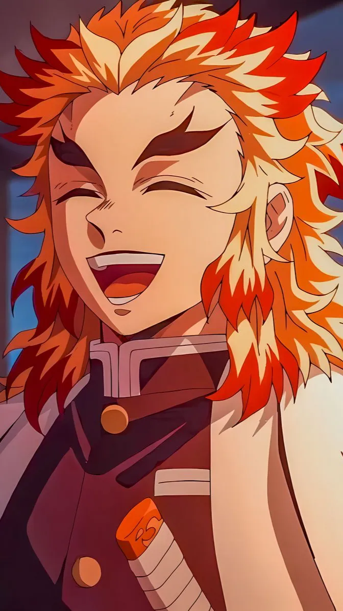 ai character: Rengoku❤️🧡💛 background