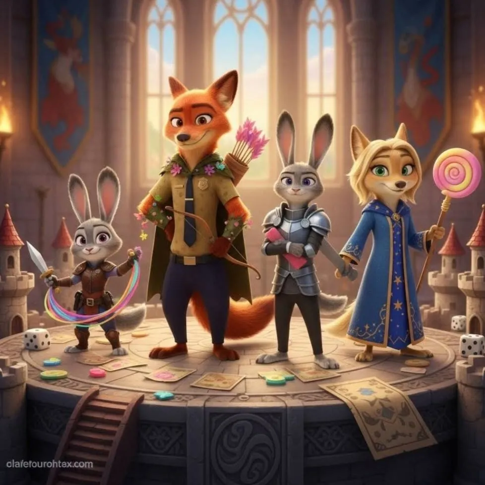 chat with ai character: Zootopia x DnD