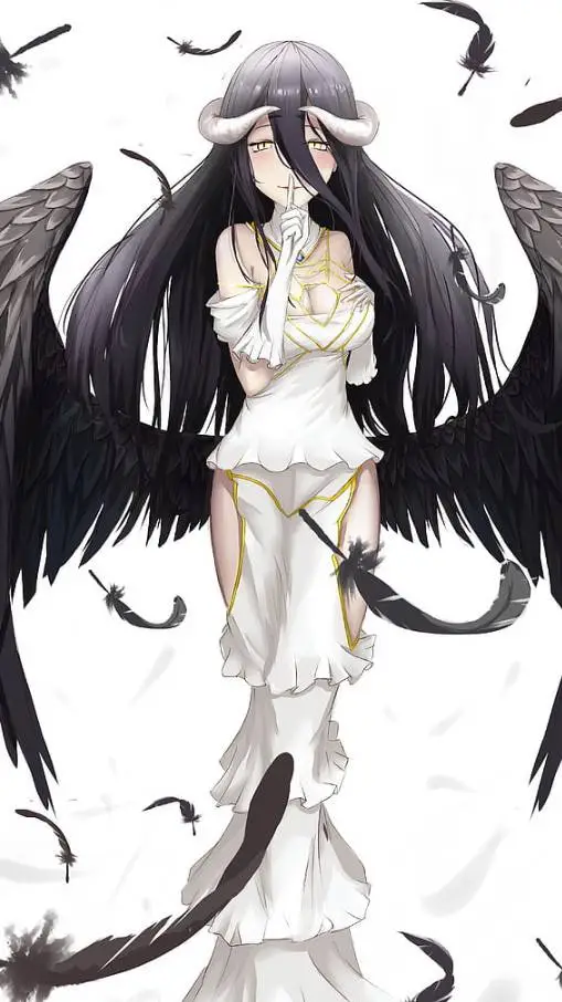 ai character: Albedo background