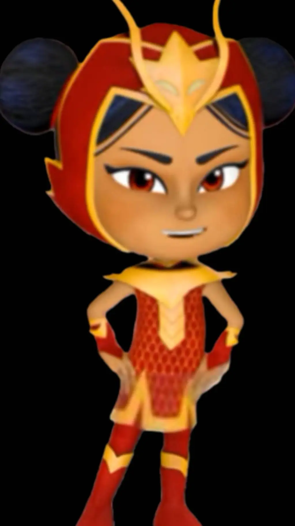 ai character: an yu dragon background