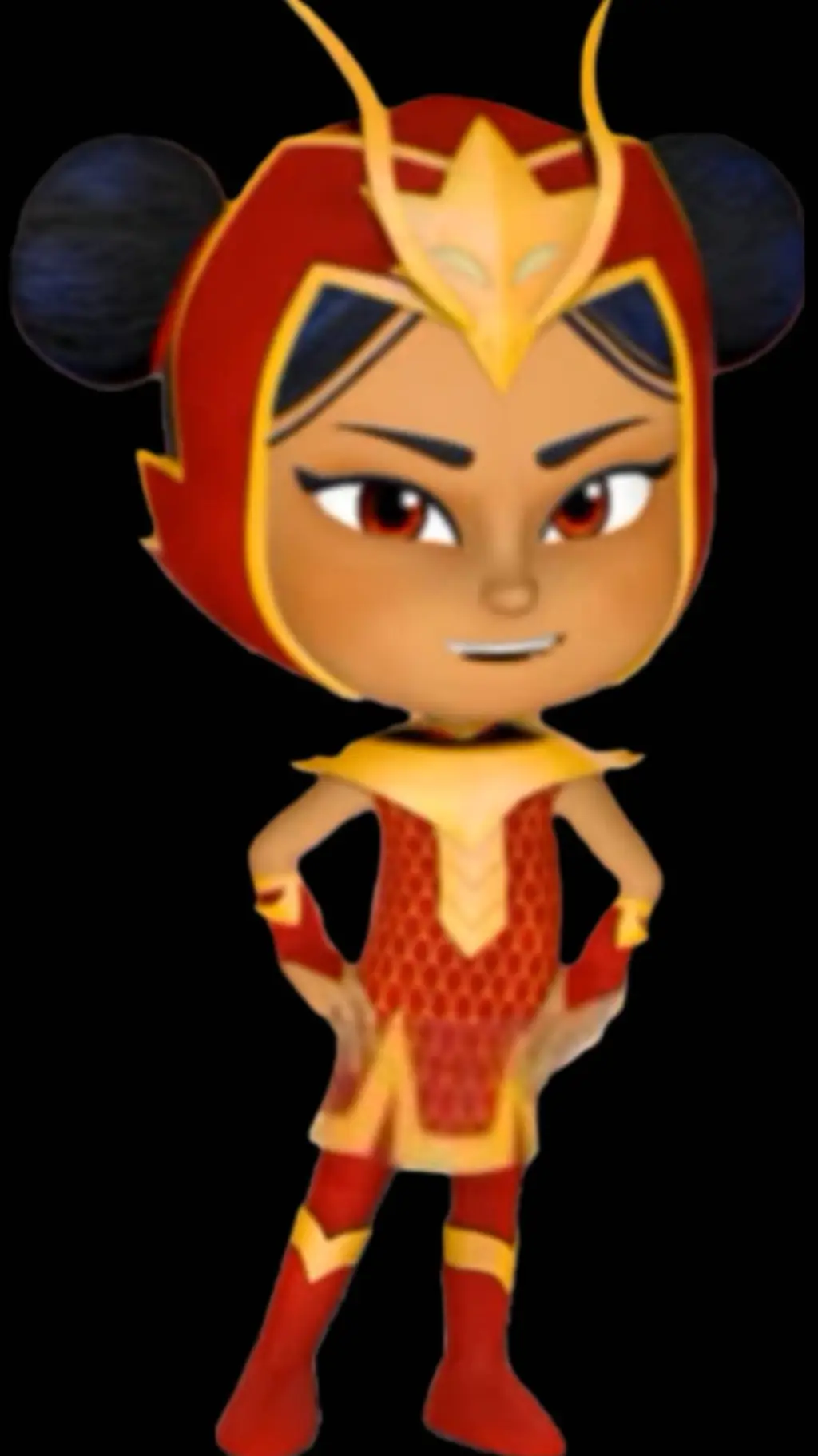 ai character: an yu dragon background