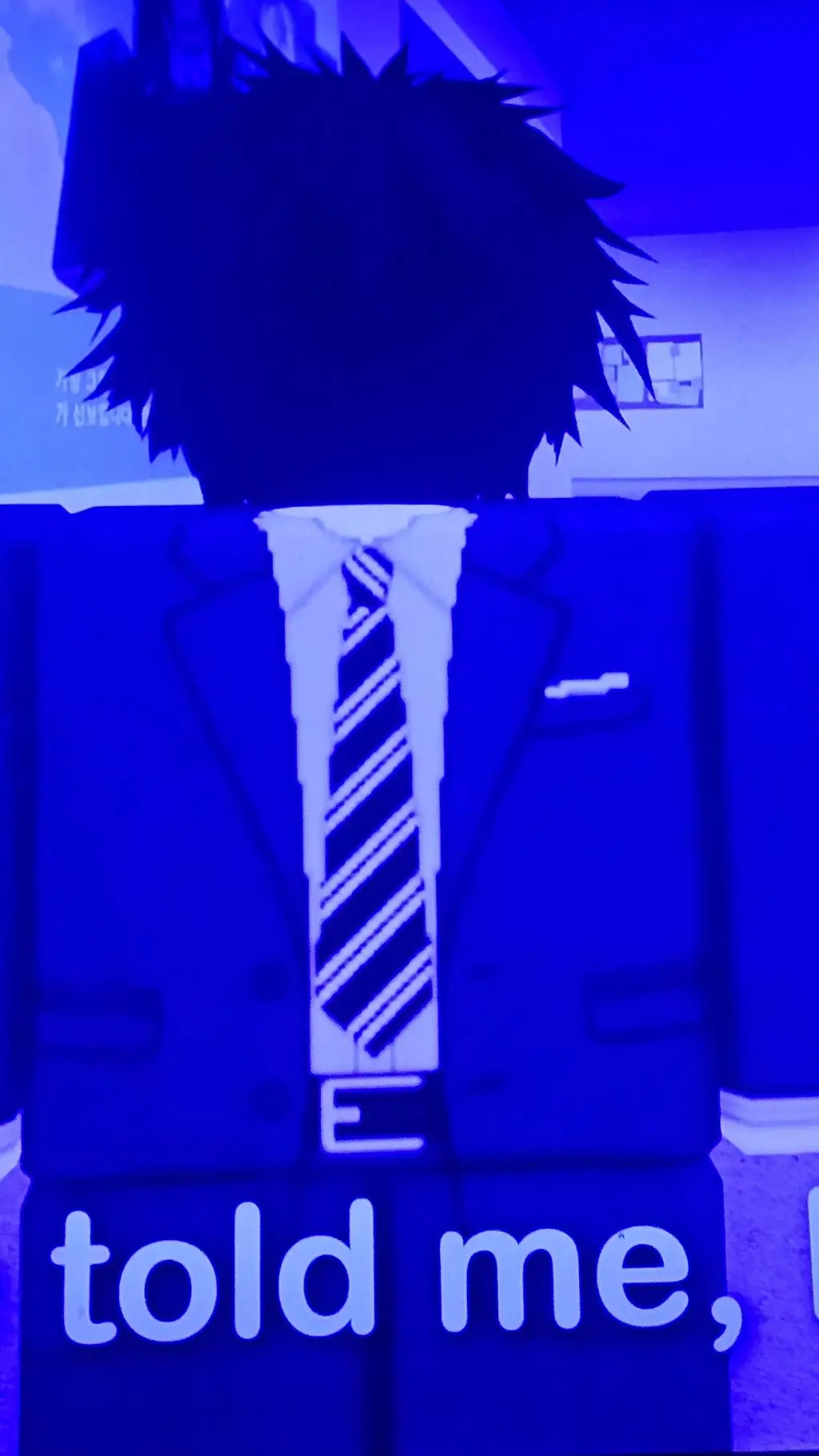 ai character: Demon c e o background