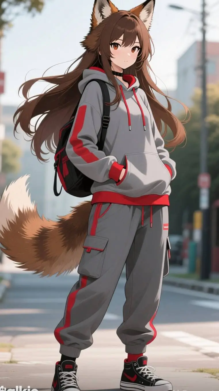 ai character: me and you're BFFS background