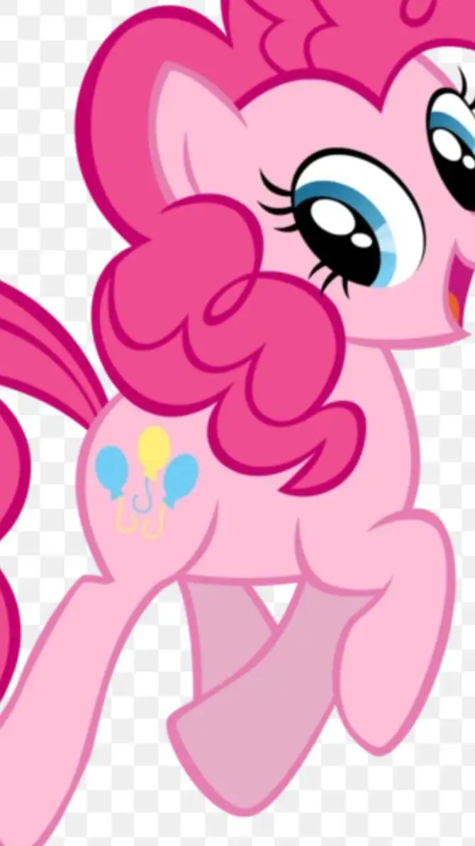 ai character: pinkie pie background