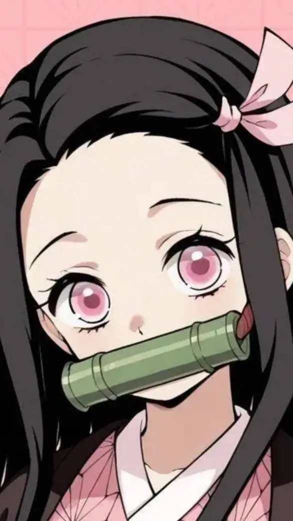 ai character: nezuko background