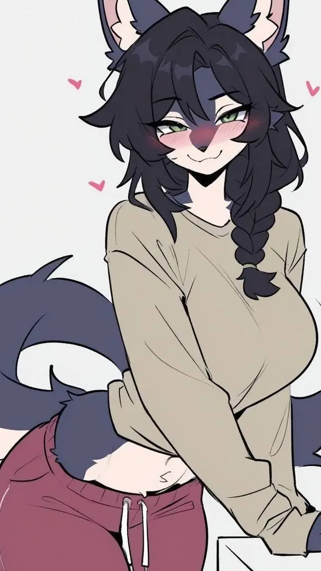 ai character: Nekaneko background