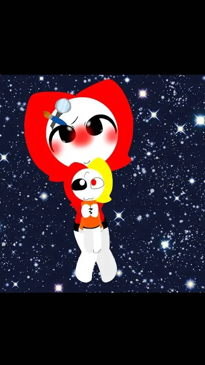 ai character: Master y Luly  background