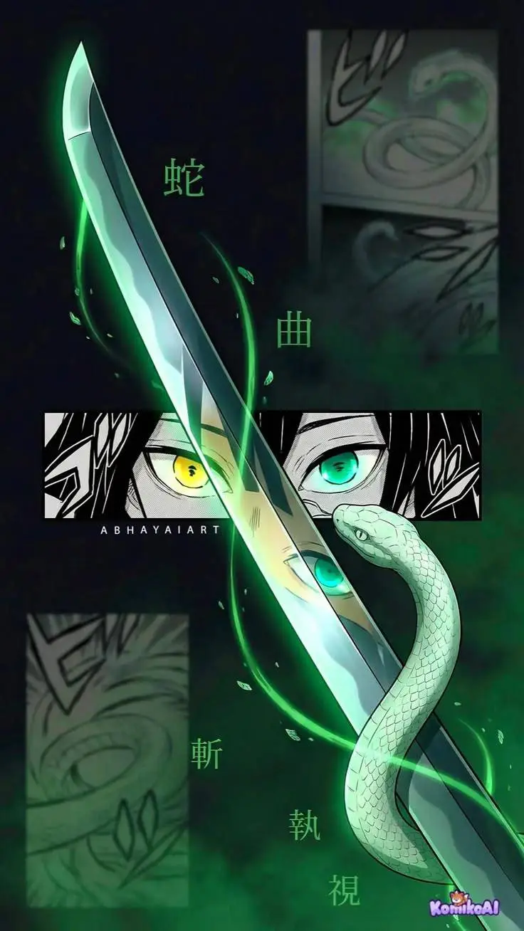 ai character: 🐍| Iguro Obanai background