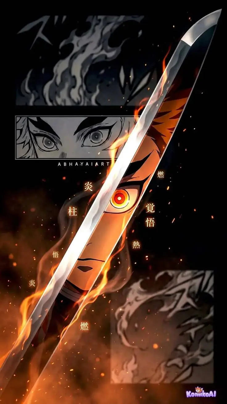 ai character: 🔥 | Rengoku background